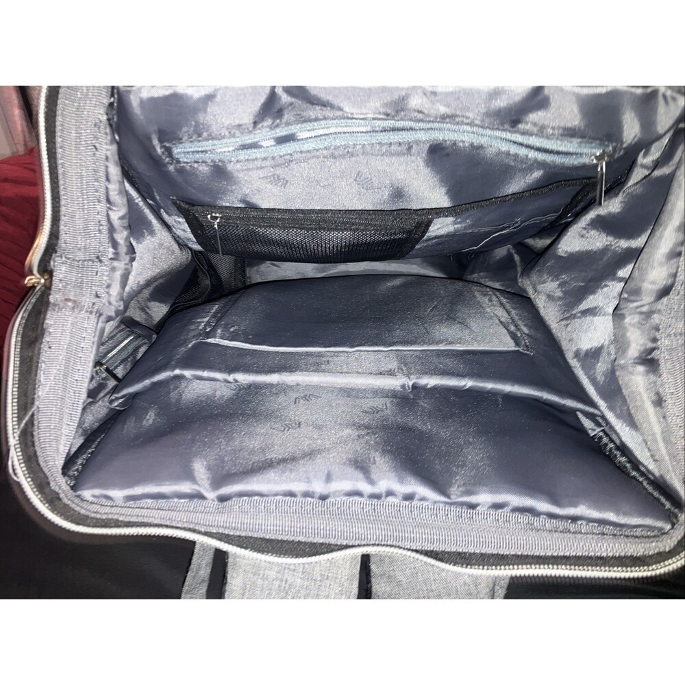MOMUVO WOMENS GREY LAPTOP BACKPACK with USB PORT - Picture 5 of 12